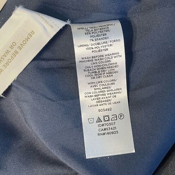 NWT Loft Gray Faux Suede Mini Skirt Women Sz 0 - Picture 7 of 7